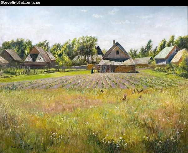 Nikolay Nikanorovich Dubovskoy Rural landscape